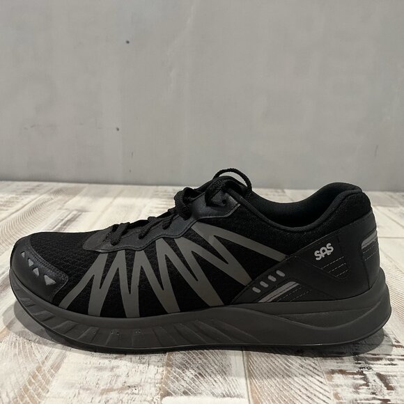 SAS Pursuit Athletic Sport Sneaker Black/Gray Men's Size 10 Narrow ~ EUC $224 - Picture 5 of 12